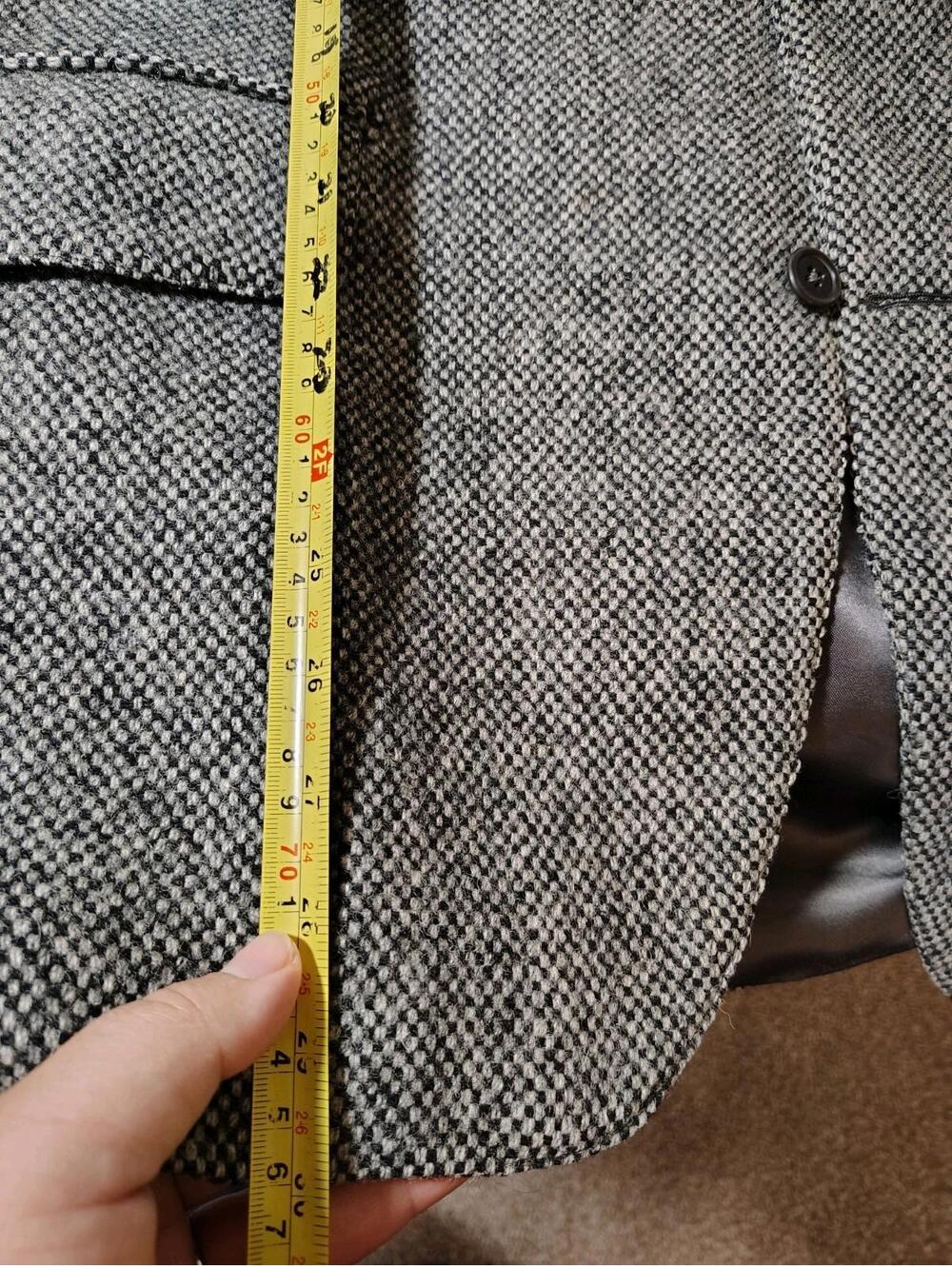 Vintage Harris Tweed Blazer Wool Hand Woven Liberty London - Picture 9 of 9